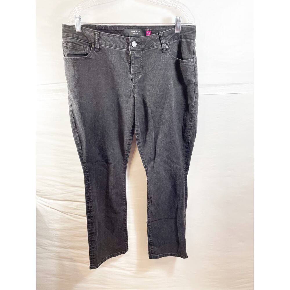 Torrid Denim Black Boot Cut Jeans Size 12